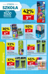 Gazetka promocyjna Auchan - Gazetka Szkoła Hipermarket Auchan - Gazetka - ważna od 26.08 do 26.08.2026 - strona 2 - produkty: Por, Długopis, Tusz, Olej, Fa
