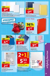 Gazetka promocyjna Auchan - Gazetka Szkoła Hipermarket Auchan - Gazetka - ważna od 26.08 do 26.08.2026 - strona 21 - produkty: Ser, Gin, Długopis, Kosz, Podkład