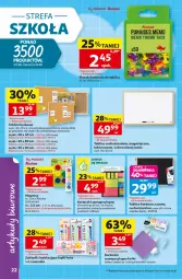 Gazetka promocyjna Auchan - Gazetka Szkoła Hipermarket Auchan - Gazetka - ważna od 26.08 do 26.08.2026 - strona 22 - produkty: Mop, Karteczki samoprzylepne, Klej, Tablica suchościeralna, Lakier, Fa