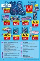 Gazetka promocyjna Auchan - Gazetka Szkoła Hipermarket Auchan - Gazetka - ważna od 26.08 do 26.08.2026 - strona 28 - produkty: Por, Gin, Papier, Owijki, Słuchawki, Długopis, Organizer, Piórnik, Tusz, Plecak, Plastelina, Aksam, Fa