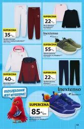Gazetka promocyjna Auchan - Gazetka Szkoła Hipermarket Auchan - Gazetka - ważna od 26.08 do 26.08.2026 - strona 41 - produkty: Por, Dres, Sport, Obuwie, Dzieci, Spodnie, Bluza, Spodnie dresowe