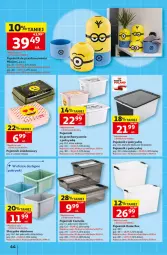 Gazetka promocyjna Auchan - Gazetka Szkoła Hipermarket Auchan - Gazetka - ważna od 26.08 do 26.08.2026 - strona 44 - produkty: Pojemnik z pokrywką, Pojemnik, Pojemnik do przechowywania, Danio, Pokrywa