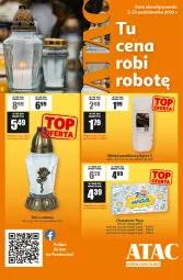 Gazetka promocyjna Auchan - Gazetka ATAC Hiper Discount - Gazetka - ważna od 22.10 do 22.10.2025 - strona 1 - produkty: Chusteczki, Pudełko, Znicz, Foxy, Fa