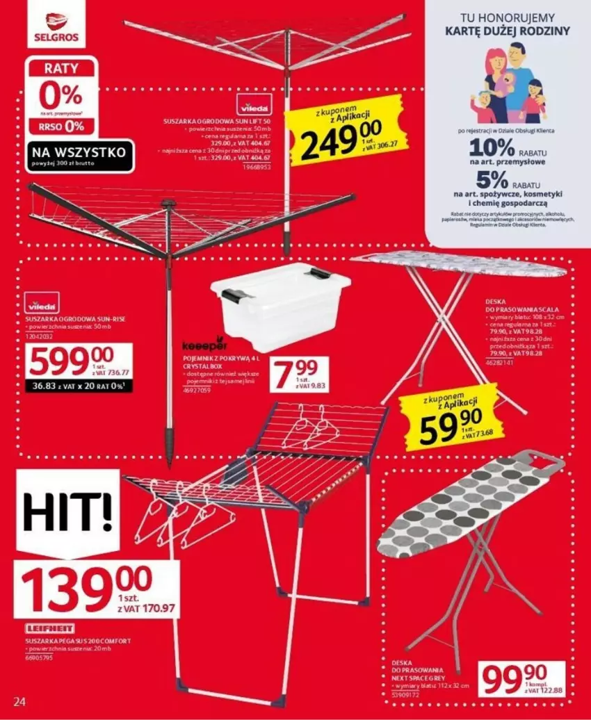 Gazetka promocyjna Selgros - ważna 24.08 do 06.09.2023 - strona 17 - produkty: Pojemnik, Suszarka