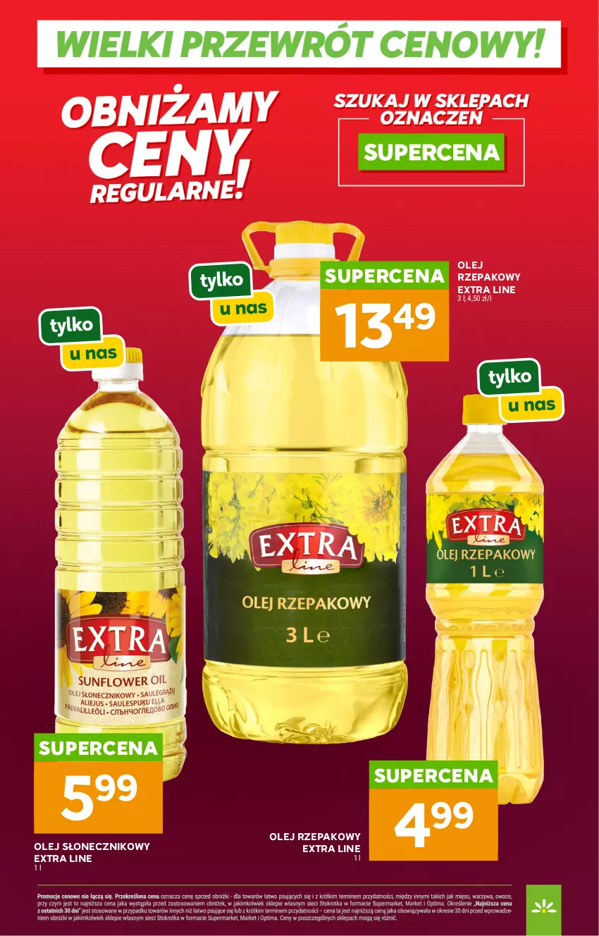 Gazetka promocyjna Stokrotka - Wielki przewrót cenowy! - ważna 10.04 do 22.04.2026 - strona 12 - produkty: Olej, Olej rzepakowy, Olej słonecznikowy