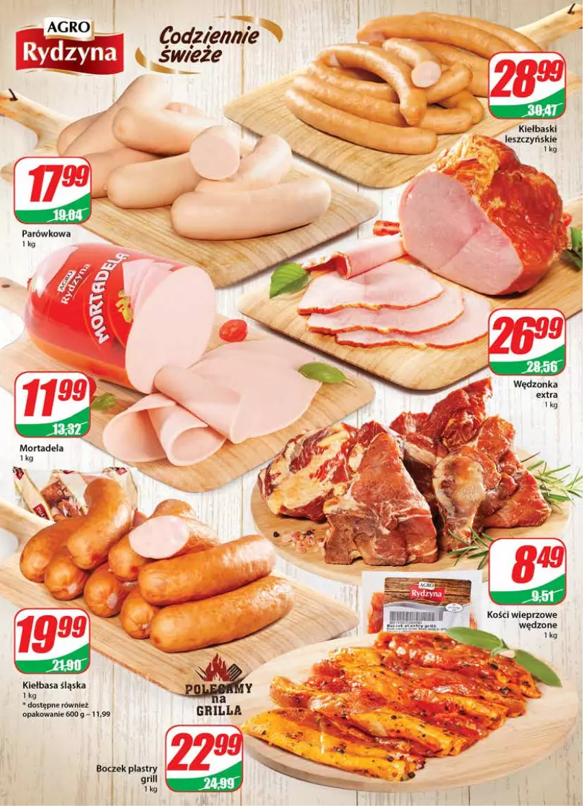 Gazetka promocyjna Dino - Gazetka - ważna 01.06 do 07.06.2022 - strona 10 - produkty: Boczek, Grill, Kiełbasa, Kiełbasa śląska, Kości wieprzowe