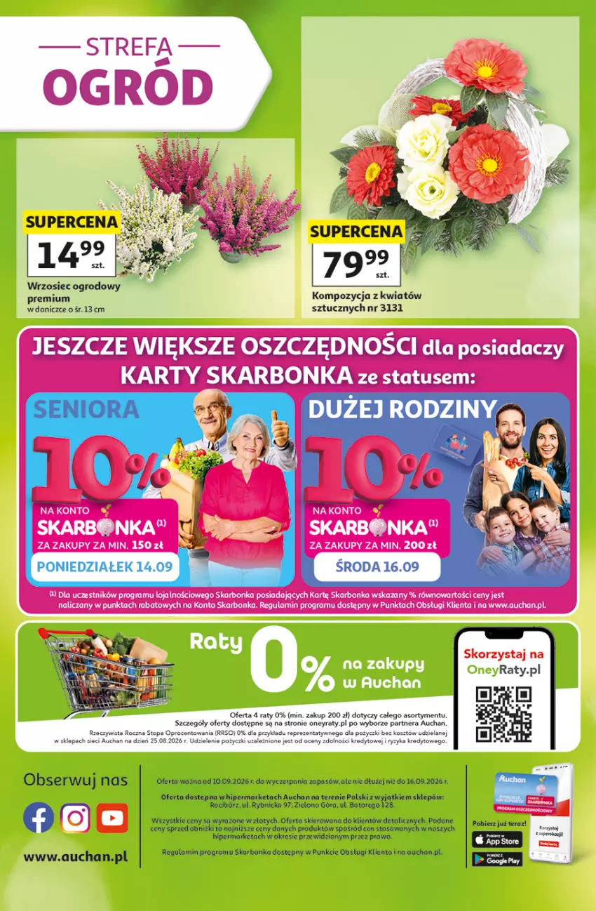Gazetka promocyjna Auchan - Gazetka 30 Lat Hipermarket Auchan - ważna 10.09 do 16.09.2026 - strona 49 - produkty: Fa, Gra, Kosz, Rama, Top