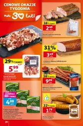 Gazetka promocyjna Auchan - Gazetka 30 Lat Hipermarket Auchan - Gazetka - ważna od 16.09 do 16.09.2026 - strona 20 - produkty: Polędwica, Krakus, Szynka, Boczek, Kabanos, Kiełbasa, Kiełbasa śląska