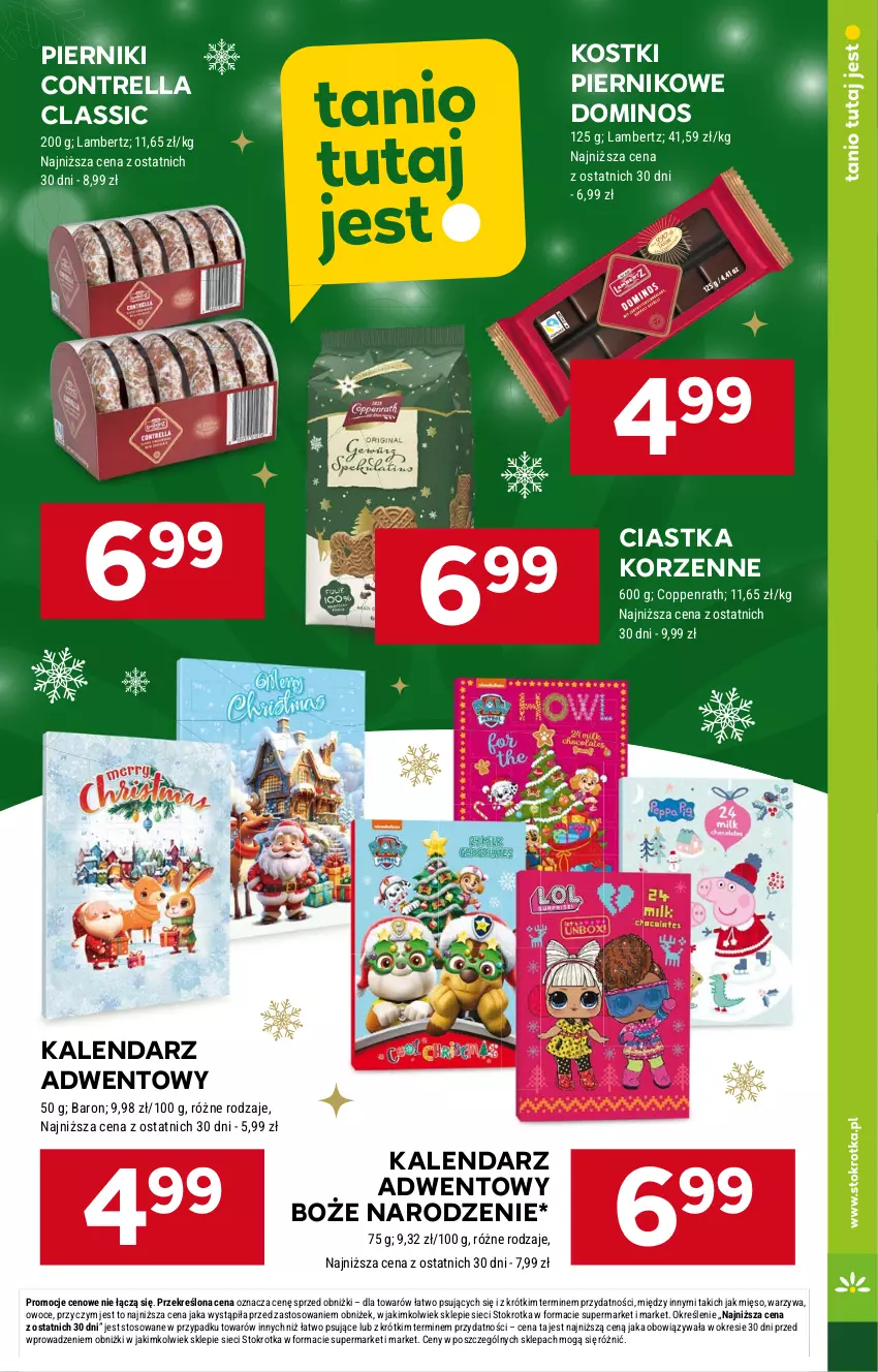 Gazetka promocyjna Stokrotka - Market - ważna 07.11 do 13.11.2024 - strona 15 - produkty: Bakoma, Ciastka, Jogurt, Jogurt naturalny, Kalendarz, Kalendarz adwentowy, Mięso, Owoce, Piernik, Ser, Serek, Serek homogenizowany, Top, Warzywa