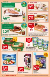 Gazetka promocyjna Auchan - Tygodniowe przeNISKIE CENY moje Auchan - Gazetka - ważna od 17.08 do 17.08.2022 - strona 2 - produkty: Mozzarella, Kurczak, Jogurt naturalny, Jogurt, Lody, Zielona Budka, Frankfurterki, Frytki, Kiełbasa, Mięso garmażeryjne, Mięso, Mleko