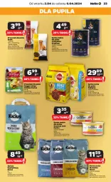 Gazetka promocyjna Netto - Artykuły spożywcze - Gazetka - ważna od 06.04 do 06.04.2024 - strona 23 - produkty: Pur, Gin, Friskies, Karma mokra dla kotów, Purina, Gourmet Gold, Pedigree