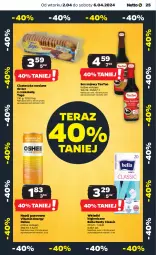 Gazetka promocyjna Netto - Artykuły spożywcze - Gazetka - ważna od 06.04 do 06.04.2024 - strona 25 - produkty: Sos, Bell, Sos sojowy, Tago, Tera, Napój gazowany, Oshee, Bella, Wkładki, Napój, TaoTao