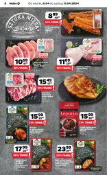 Gazetka promocyjna Netto - Artykuły spożywcze - Gazetka - ważna od 06.04 do 06.04.2024 - strona 8 - produkty: Sos, Filet z piersi kaczki, Golonka z indyka, Karkówka wieprzowa, Kości wieprzowe, Schab wieprzowy, Wino