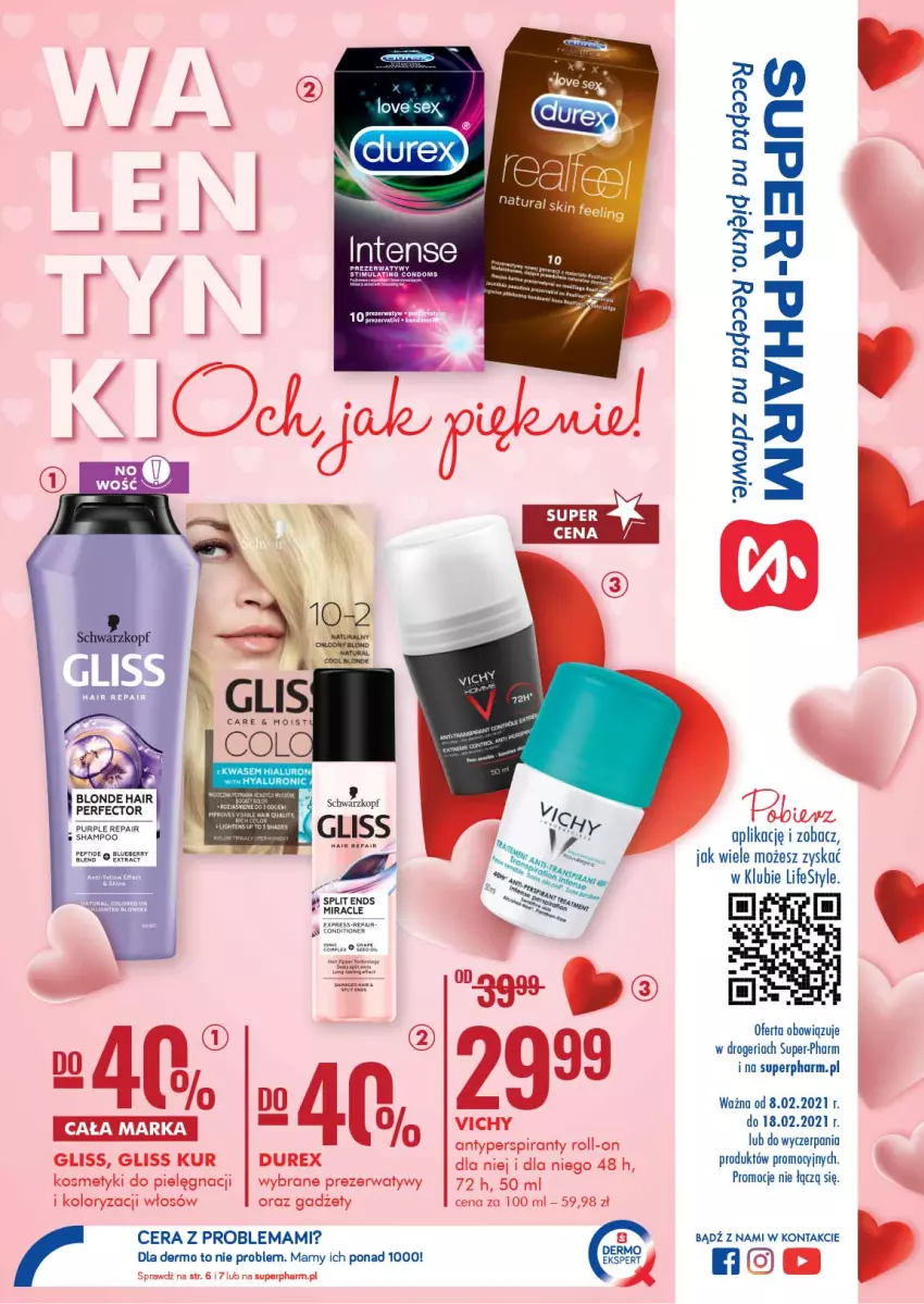 Gazetka promocyjna Super Pharm - Walentynki - ważna 08.02 do 18.02.2021 - strona 1