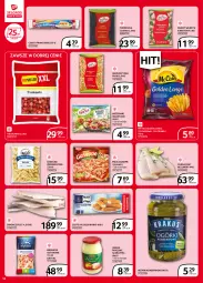 Gazetka promocyjna Selgros - Extra Oferta - Gazetka - ważna od 28.02 do 28.02.2022 - strona 10 - produkty: Jabłka prażone, Ciasto francuskie, Ser, Por, Gin, Ogórki konserwowe, Truskawki, Paluszki rybne, Szarlotka, Panga, Bukiet warzyw, Pizza, Sandacz filet, Bukiet, Krewetki, Frytki, Sandacz, Jabłka