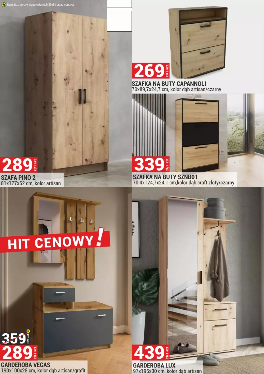 Gazetka promocyjna Merkury Market - ważna 01.06 do 30.06.2025 - strona 31 - produkty: Buty, Fa, Gra, Szafa, Szafka, Szafka na buty