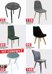 Gazetka promocyjna Merkury Market - Gazetka - ważna od 30.06 do 30.06.2025 - strona 9 - produkty: Taboret, Krzesło