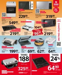 Gazetka promocyjna Selgros - Oferta przemysłowa - Gazetka - ważna od 24.08 do 24.08.2022 - strona 9 - produkty: Piec, Toshiba, Grill kontaktowy, Kuchnia, Gofrownica, Kuchnia gazowo-elektryczna, Piekarnik, Grill, Fa