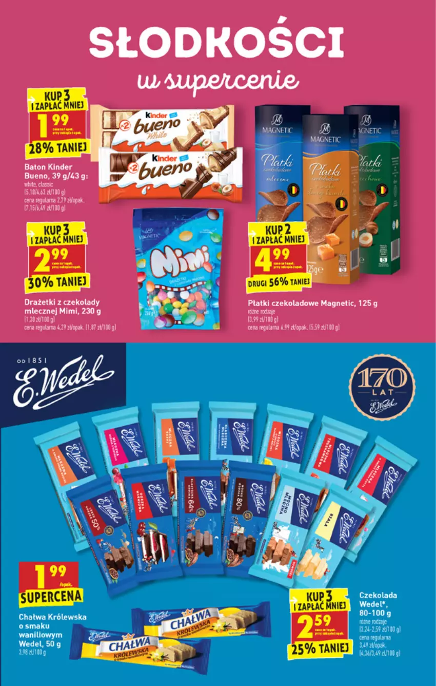 Gazetka promocyjna Biedronka - W tym tygodniu PN - ważna 10.05 do 15.05.2021 - strona 35 - produkty: AEG, Baton, Kinder, Kinder Bueno