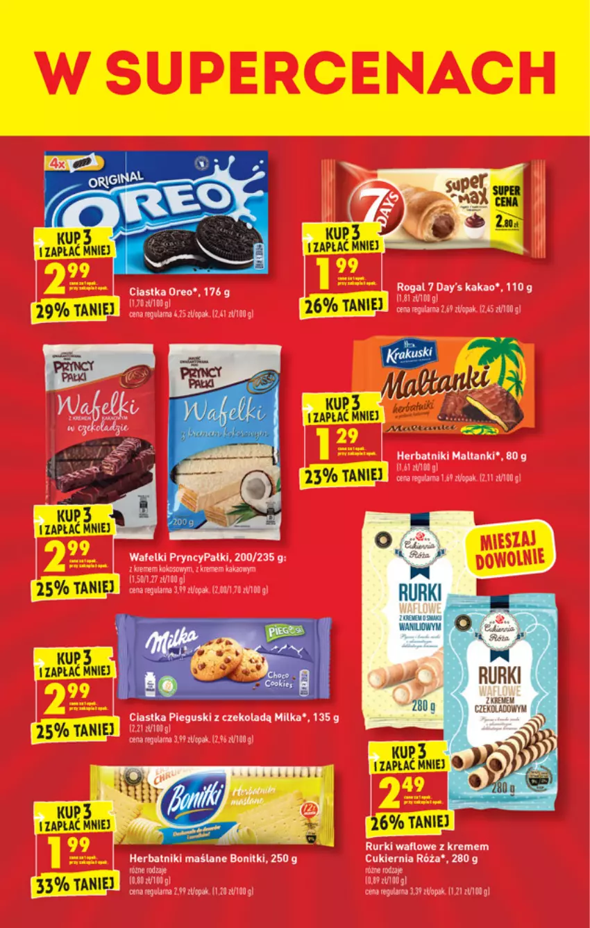 Gazetka promocyjna Biedronka - W tym tygodniu PN - ważna 10.05 do 15.05.2021 - strona 37 - produkty: Ciastka, Fa, Herbatniki, LANA, Milka, Oreo, Rogal, Rurki