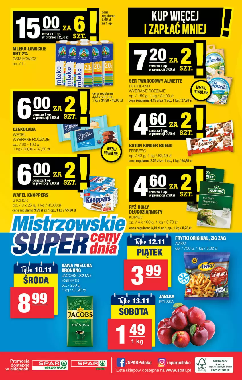 Gazetka promocyjna Spar - ważna 02.11 do 12.11.2021 - strona 4 - produkty: Ryż, Ryż biały