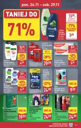 Gazetka promocyjna Aldi - Pełna oferta - Gazetka - ważna od 29.11 do 29.11.2025 - strona 19 - produkty: Zestaw prezentowy, Nivea Men, Colgate Total, Por, Palmolive, Bell, Old Spice, Dezodorant, Krem do rąk, Str8, Pasta do zębów, Perfecta, Szynka, Disney, Schauma, Szampon, Podpaski, Gillette, Maszynka, Bella, Colgate, Nivea, LG