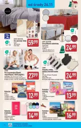 Gazetka promocyjna Aldi - Pełna oferta - Gazetka - ważna od 29.11 do 29.11.2025 - strona 28 - produkty: Koc, Karp, Biurko, Wełna, Bieżnik, Obrus, Obraz, Kalendarz