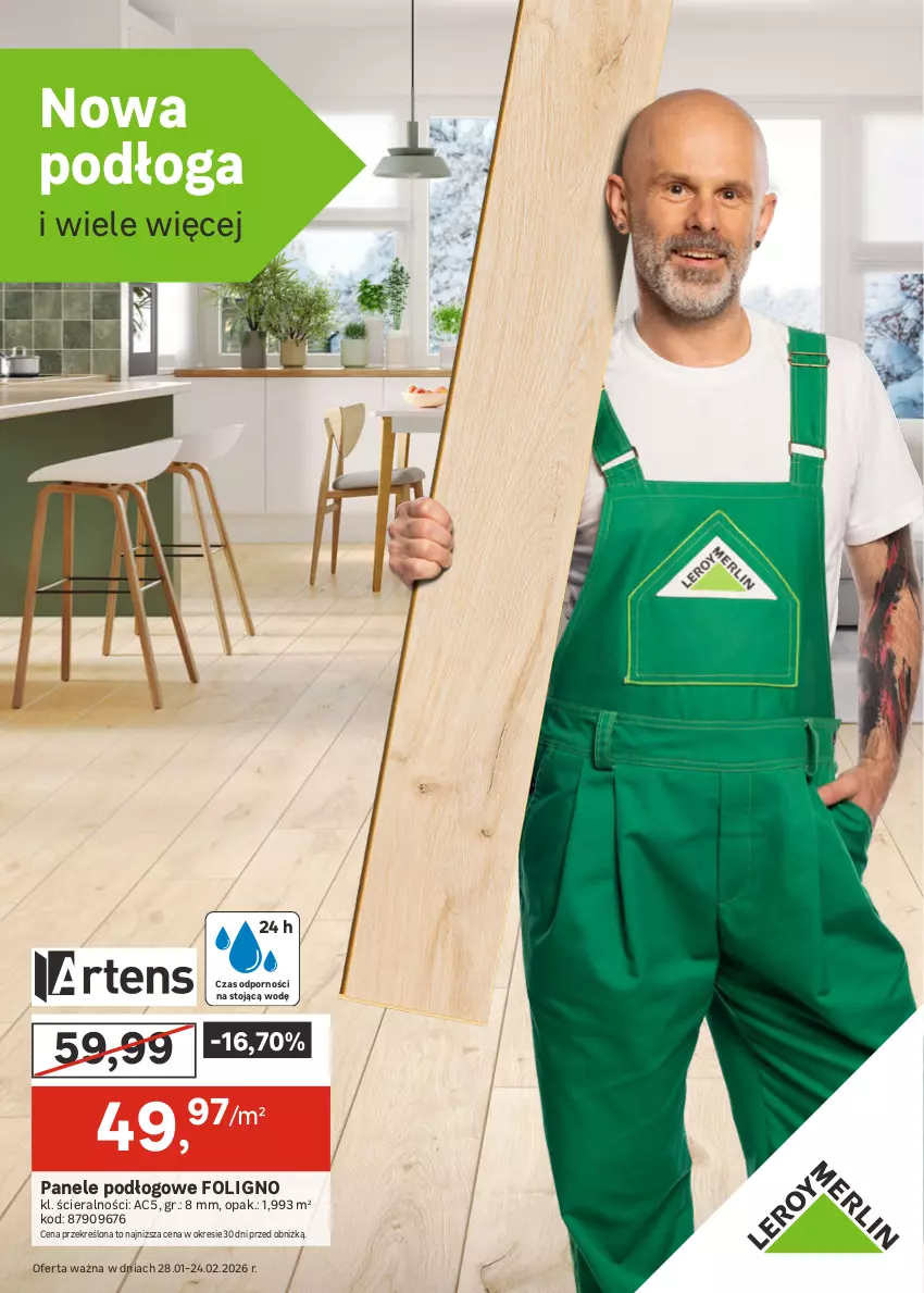 Gazetka promocyjna Leroy Merlin - Gazetka Leroy Merlin - ważna 28.01 do 24.02.2026 - strona 1 - produkty: Por