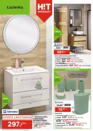 Gazetka promocyjna Leroy Merlin - Gazetka Leroy Merlin - Gazetka - ważna od 24.02 do 24.02.2026 - strona 10 - produkty: Lustro LED, Kubek na szczoteczki do zębów, Grzejnik, Ser, Por, Szafka pod umywalkę, Słupek, Grzejnik łazienkowy, Kosz, Szafka, Mydelniczka, Kubek, Umywalka, Dozownik, Lustro, Dozownik mydła