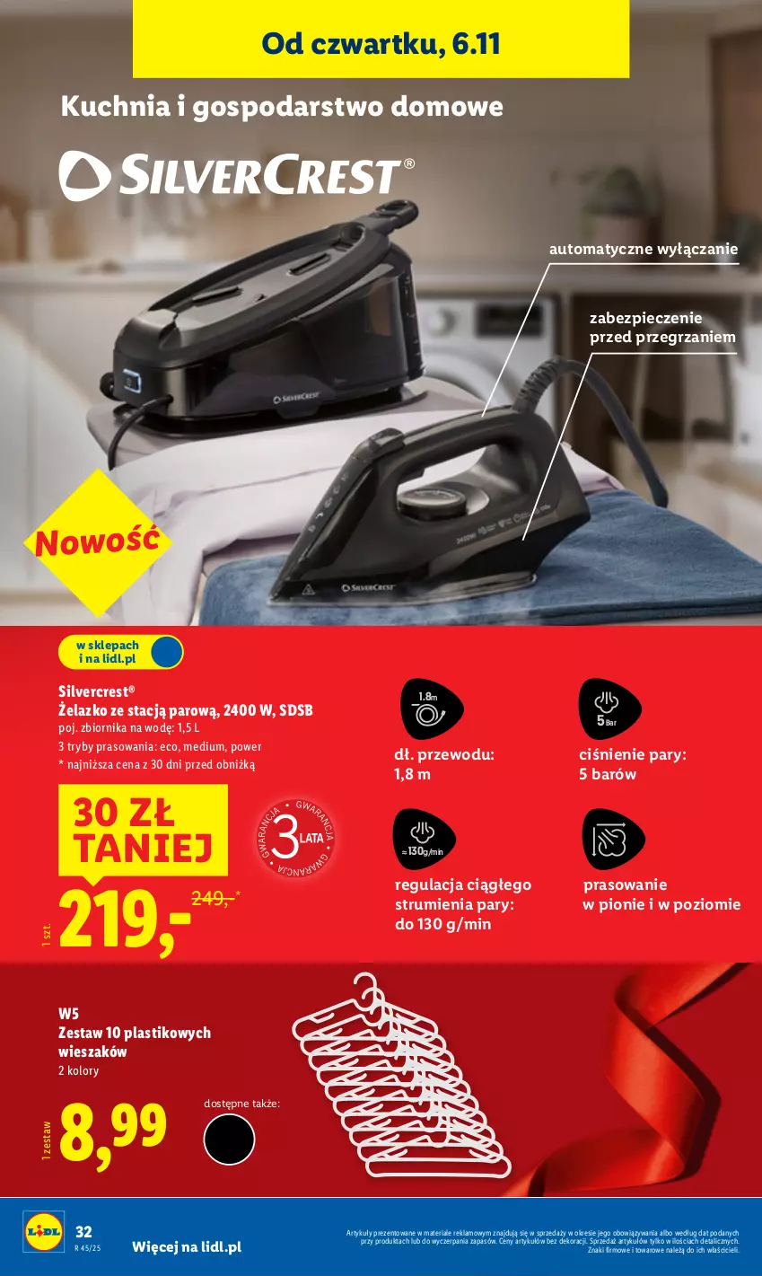 Gazetka promocyjna Lidl - GAZETKA - ważna 03.11 do 07.11.2025 - strona 36 - produkty: Kuchnia, Piec, Rum, Silvercrest, Wieszak