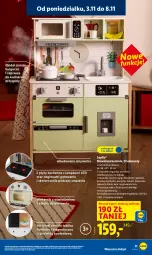 Gazetka promocyjna Lidl - GAZETKA - Gazetka - ważna od 07.11 do 07.11.2025 - strona 15 - produkty: Piec, Kosz na odpady, Przybory kuchenne, Top, Sok, Kuchnia, Kosz, Taca, Warka, Drewniana kuchnia, Zmywarka, Piekarnik, Patelnia, Rondel, LG, Fa