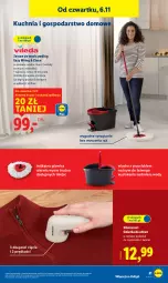 Gazetka promocyjna Lidl - GAZETKA - Gazetka - ważna od 07.11 do 07.11.2025 - strona 35 - produkty: Silvercrest, Noż, Mop, Kuchnia, Golarka, Wiadro, Sprzątanie