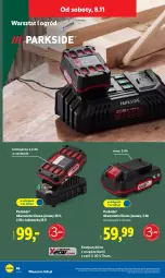 Gazetka promocyjna Lidl - GAZETKA - Gazetka - ważna od 07.11 do 07.11.2025 - strona 50 - produkty: Parkside, Ser, Warka, Ogród, Akumulator