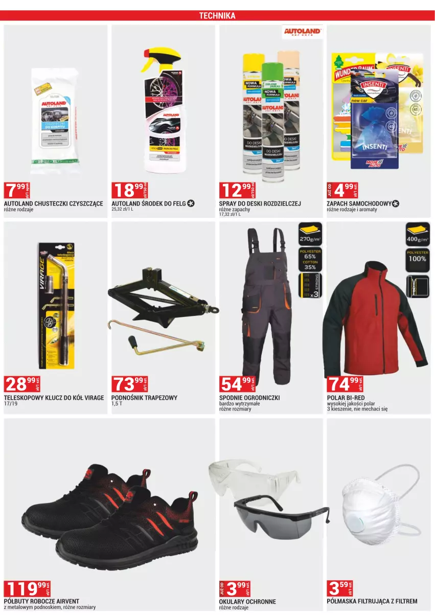 Gazetka promocyjna Merkury Market - ważna 01.03 do 31.03.2023 - strona 24 - produkty: Buty, Buty robocze, Chusteczki, LG, Maska, Okulary ochronne, Półbuty, Spodnie, Teleskop