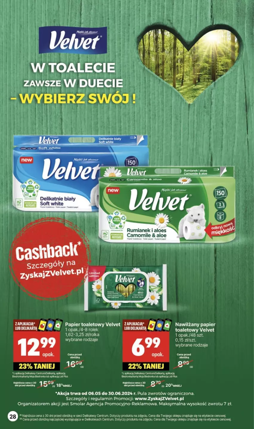 Gazetka promocyjna Delikatesy Centrum - #LATO DLA WSZYSTKICH w Delikatesach Centrum od 3 czerwca! 3-16.06.2024 - ważna 03.06 do 16.06.2024 - strona 28 - produkty: Dron, Gra, Mola, Nawilżany papier, Orka, Papier, Papier toaletowy, Rum, Sok, Velvet