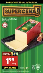 Gazetka promocyjna Delikatesy Centrum - Franczyza DC38 Czwartek - Gazetka - ważna od 24.09 do 24.09.2025 - strona 16 - produkty: Ser, Rum, Koc, Dron, Gouda