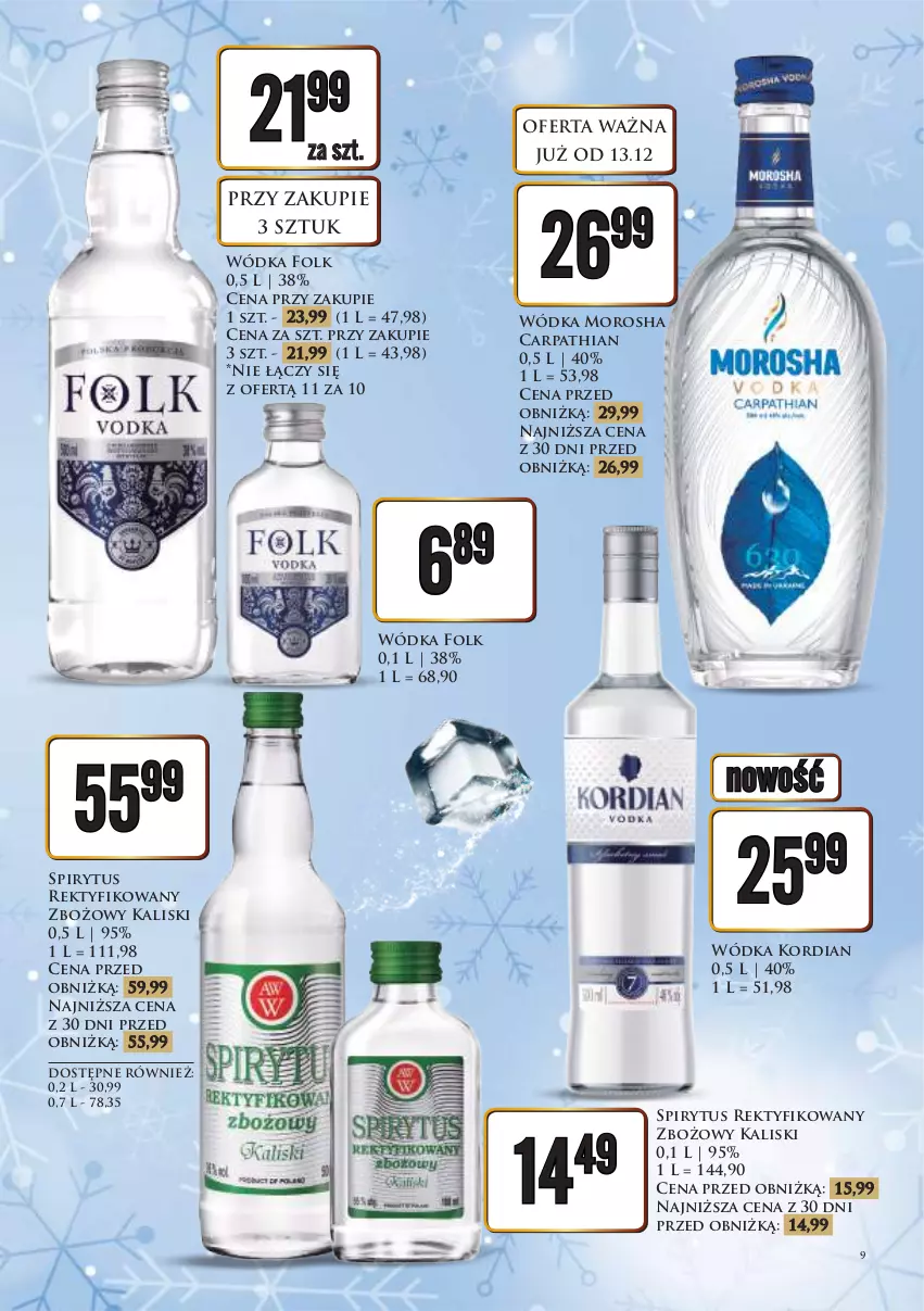 Gazetka promocyjna Dino - Katalog alkoholowy / grudzień 2024 - ważna 16.12 do 24.12.2024 - strona 9 - produkty: Wódka