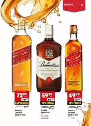 Gazetka promocyjna Delikatesy Centrum - DeliBarek DC18-DC19 - Gazetka - ważna od 11.05 do 11.05.2025 - strona 17 - produkty: Johnnie Walker, Whisky, Ballantine's