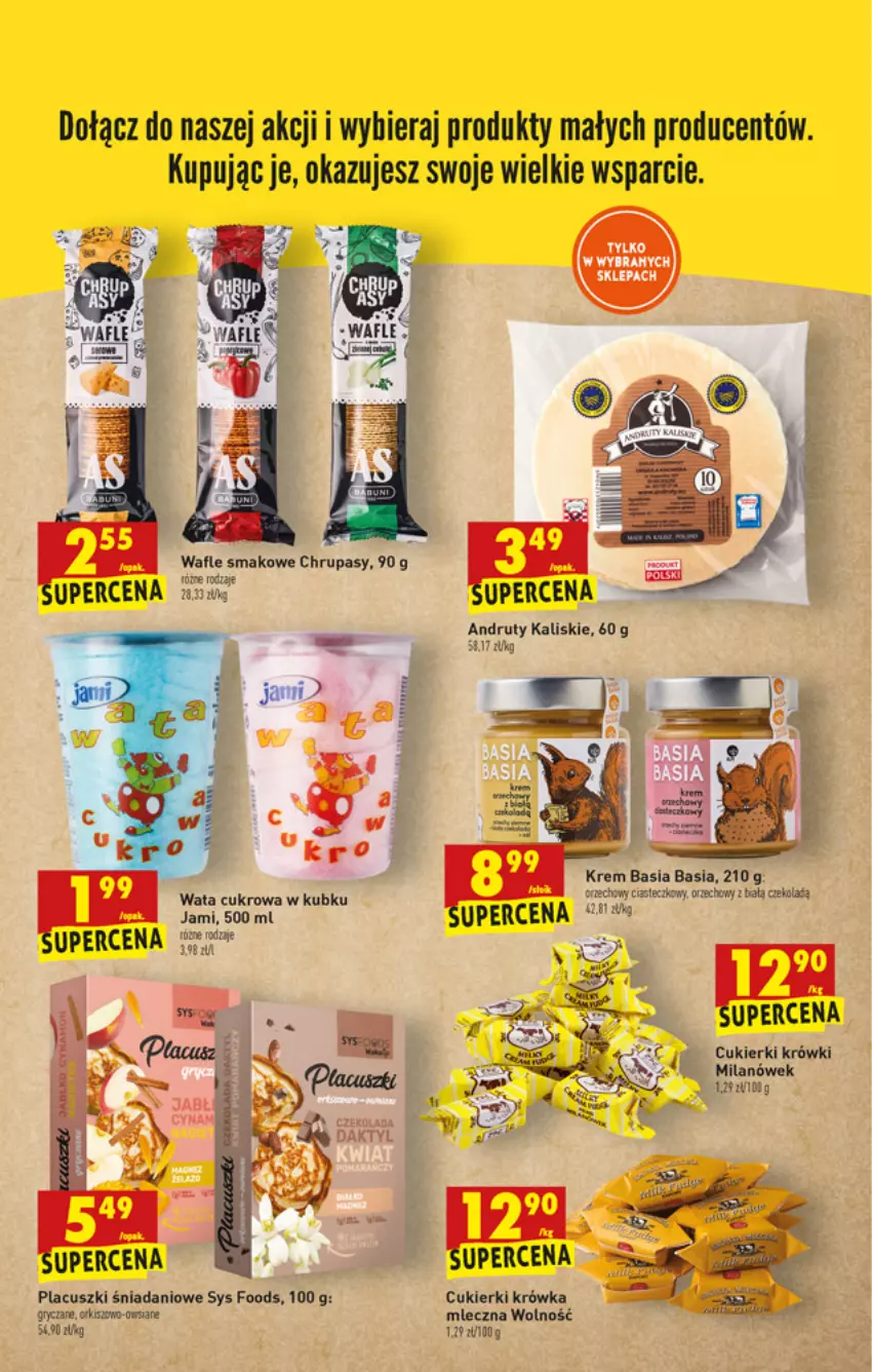 Gazetka promocyjna Biedronka - W tym tygodniu - ważna 24.02 do 02.03.2022 - strona 35 - produkty: Basia, Cukier, Cukierki, Czekolada, Danio, Gry, O nas, Wafle, Wata cukrowa