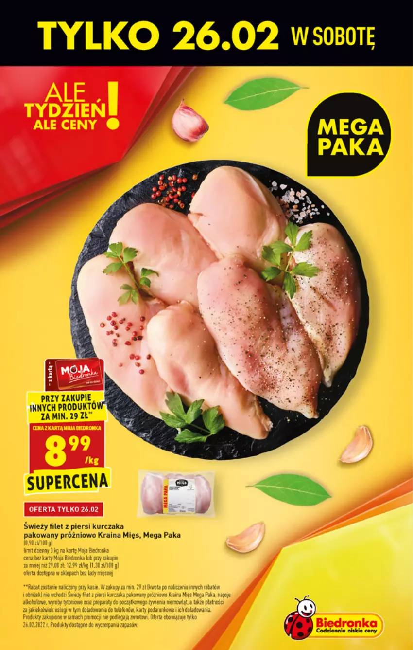 Gazetka promocyjna Biedronka - W tym tygodniu - ważna 24.02 do 02.03.2022 - strona 5 - produkty: Dron, Filet z piersi kurczaka, Kurczak