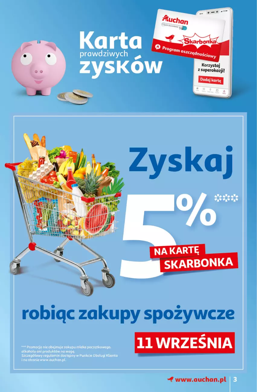 Gazetka promocyjna Auchan - Odkryj z nami regionalne smaki Hipermarkety - ważna 09.09 do 15.09.2021 - strona 3