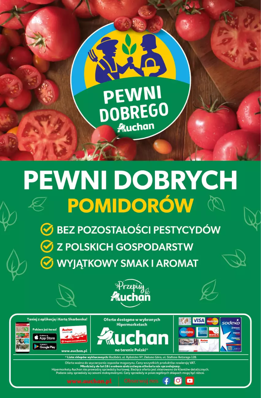 Gazetka promocyjna Auchan - Odkryj z nami regionalne smaki Hipermarkety - ważna 09.09 do 15.09.2021 - strona 32 - produkty: Fa, Tera