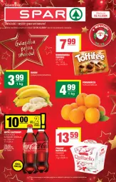 Gazetka promocyjna Spar - Spar - Gazetka - ważna od 11.12 do 11.12.2024 - strona 1 - produkty: Gin, Raffaello, Coca-Cola, Toffifee, Ferrero, Fa