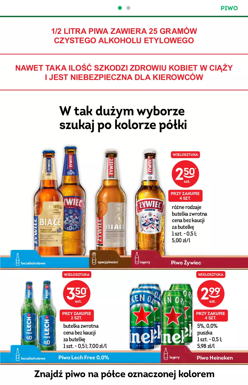 Gazetka promocyjna Żabka - ważna 20.10 do 26.10.2021 - strona 10 - produkty: Gra, Heineken, Piec, Piwa, Piwo