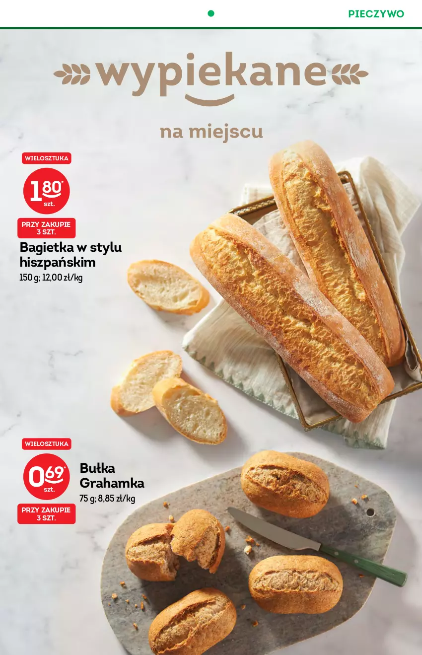 Gazetka promocyjna Żabka - ważna 20.10 do 26.10.2021 - strona 21 - produkty: Bagietka, Bułka, Gra, Piec, Pieczywo