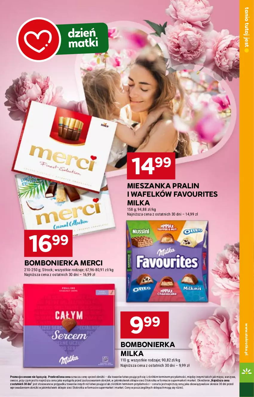 Gazetka promocyjna Stokrotka - Market - ważna 23.05 do 28.05.2024 - strona 15 - produkty: Fa, Merci, Mięso, Milka, Owoce, Warzywa