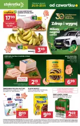 Gazetka promocyjna Stokrotka - Market - Gazetka - ważna od 27.11 do 27.11.2024 - strona 1 - produkty: Piwa, Piwo, Kurczak, Banany, Warzywa, Gra, Schab wieprzowy, Owoce, Mięso, Nestlé, Bakalland