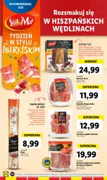 Gazetka promocyjna Lidl - GAZETKA - Gazetka - ważna od 22.07 do 22.07.2023 - strona 54 - produkty: Ser, Szynka wieprzowa, Szynka, Pieprz, Wędlina, Jamón serrano