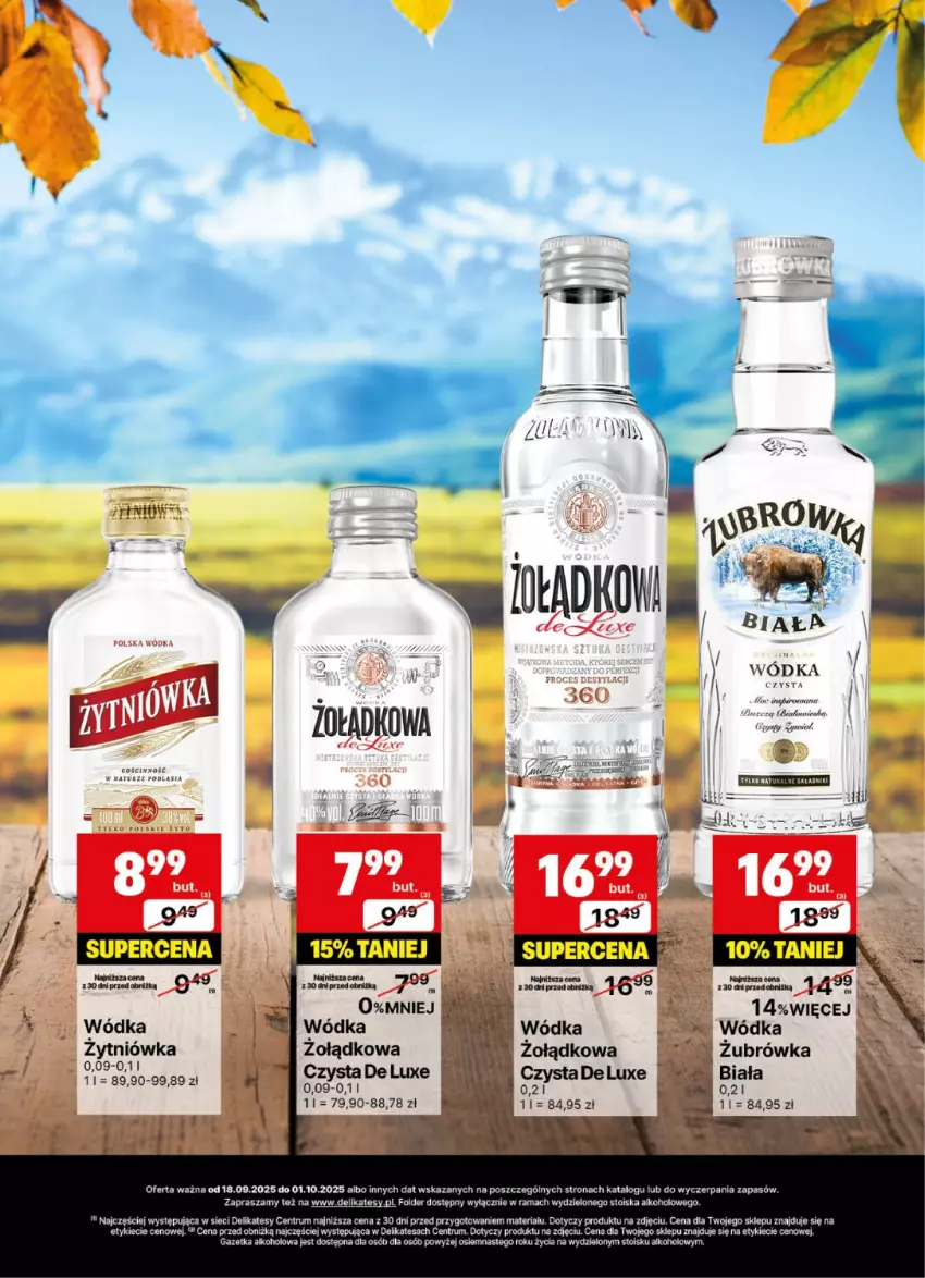Gazetka promocyjna Delikatesy Centrum - Delibarek DC38-DC39 - ważna 18.09 do 01.10.2025 - strona 8 - produkty: Fa, Rama, Rum, Wódka