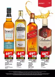 Gazetka promocyjna Delikatesy Centrum - Delibarek DC38-DC39 - Gazetka - ważna od 01.10 do 01.10.2025 - strona 17 - produkty: Rum, Gin, Finish, Rama, Whiskey, Whisky, Bushmills, Ballantine's